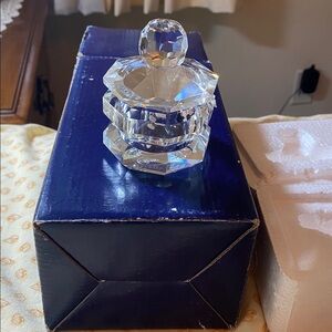 Sorelle Crystal Candle Holders - Elegant Clear Design